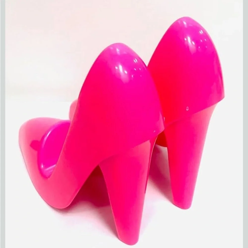 📱🆕📱High-Heeled Shoe-Shaped Cell Phone Holder In Pink